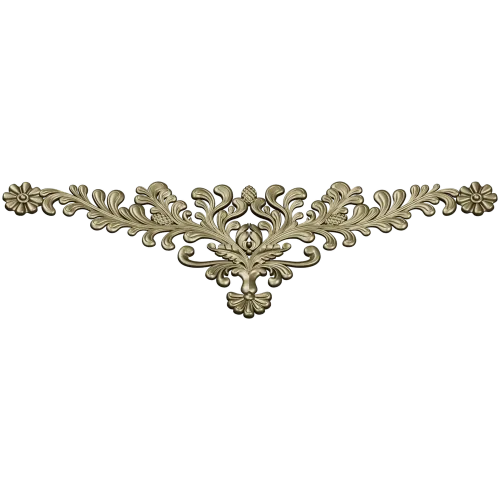 Regal Acanthus Corner - 3D STL model for CNC carving