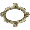 Ornate Oval Cartouche STL - Decorative Frame 3D Model for CNC
