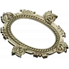 Ornate Oval Cartouche STL - Decorative Frame 3D Model for CNC