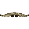 Winged Acanthus Cartouche - STL 3D model for CNC