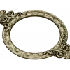 Ornate Round Cartouche - STL 3D model for CNC
