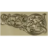 Renaissance Vine Cartouche - decorative STL 3D model for CNC