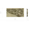Renaissance Vine Cartouche - decorative STL 3D model for CNC