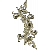 Acanthus Corner STL 3D Model for CNC Router