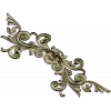 Acanthus Corner STL 3D Model for CNC Router