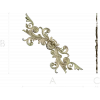 Acanthus Corner STL 3D Model for CNC Router