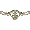 Rococo acanthus cartouche - STL 3D model for CNC