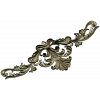 Rococo acanthus cartouche - STL 3D model for CNC