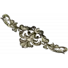 Rococo acanthus cartouche - STL 3D model for CNC