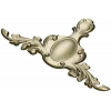 Baroque Cartouche STL for CNC Milling