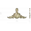 Baroque Cartouche STL for CNC Milling