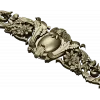 Aurelia Cartouche - decorative STL 3D model for CNC milling