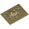 Laurel Ribbon Cartouche - STL 3D model for CNC