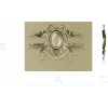 Laurel Ribbon Cartouche - STL 3D model for CNC
