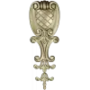 Baroque Acanthus Shield - STL 3D model for CNC
