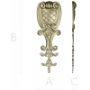 Baroque Acanthus Shield - STL 3D model for CNC