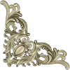 Rococo Acanthus Corner STL 3D Model for CNC
