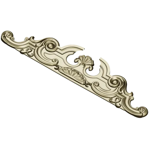 Baroque Shell Crest - STL 3D model for CNC router