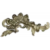 Acanthus Sunburst Corner - decorative STL for CNC milling