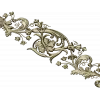 Baroque Acanthus Scroll STL 3D Model for CNC