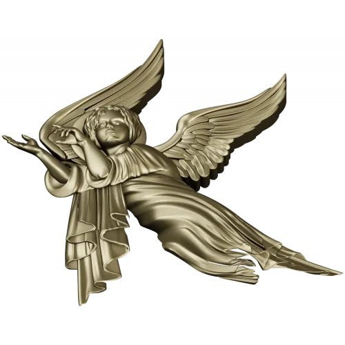Летящий ангел - 3D модель STL для ЧПУ
