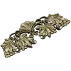 Grapevine Cartouche decorative STL model for CNC