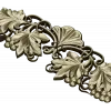 Grapevine Cartouche decorative STL model for CNC