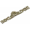 Seashell Acanthus Frieze - detailed STL 3D model for CNC