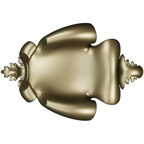Regal Cartouche - STL 3D model for CNC carving