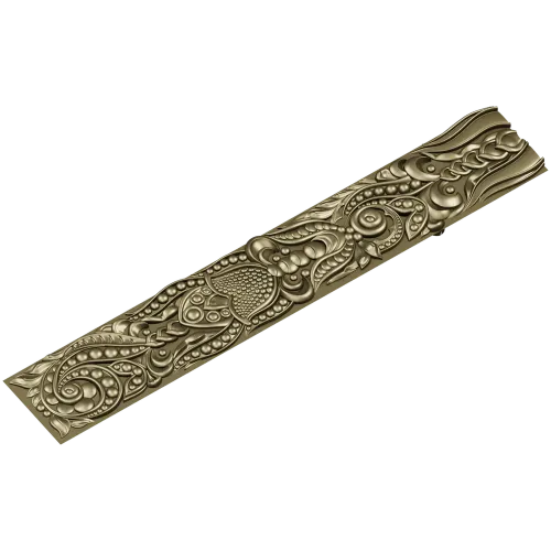 Ornamental Vine Frieze STL for CNC
