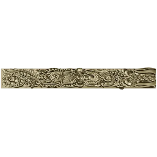 Ornamental Vine Frieze STL for CNC