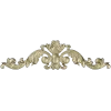 Baroque Acanthus Cartouche STL model for CNC