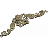 Baroque Acanthus Cartouche STL model for CNC