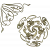 Spiral Rosette & Corner Ornament STL set for CNC