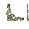 Rococo Acanthus Corner STL for CNC