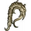 Aureate Sea-Dragon - decorative STL 3D model for CNC carving
