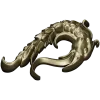 Aureate Sea-Dragon - decorative STL 3D model for CNC carving