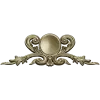 Ornate Oval Cartouche - STL 3D model for CNC