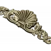 Seashell Rocaille Crest - STL 3D model for CNC milling