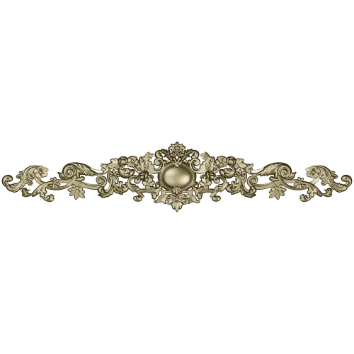 Aurelia Cartouche - Ornate Acanthus Decorative STL for CNC