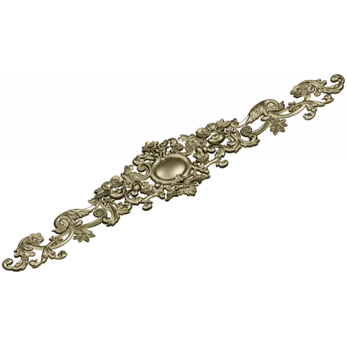 Aurelia Cartouche - Ornate Acanthus Decorative STL for CNC