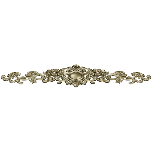 Aurelia Cartouche - Ornate Acanthus Decorative STL for CNC