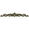 Regal Acanthus Crest - STL 3D model for CNC carving