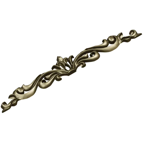 Regal Acanthus Crest - STL 3D model for CNC carving