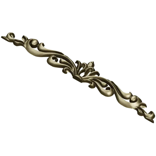 Regal Acanthus Crest - STL 3D model for CNC carving