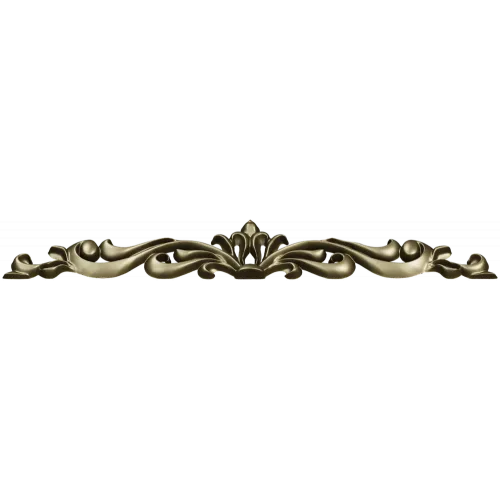 Regal Acanthus Crest - STL 3D model for CNC carving