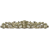 Vine Shell Cartouche - STL 3D model for CNC