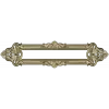 Baroque Ribbon Cartouche STL 3D Model for CNC Milling