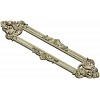 Baroque Ribbon Cartouche STL 3D Model for CNC Milling