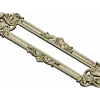 Baroque Ribbon Cartouche STL 3D Model for CNC Milling